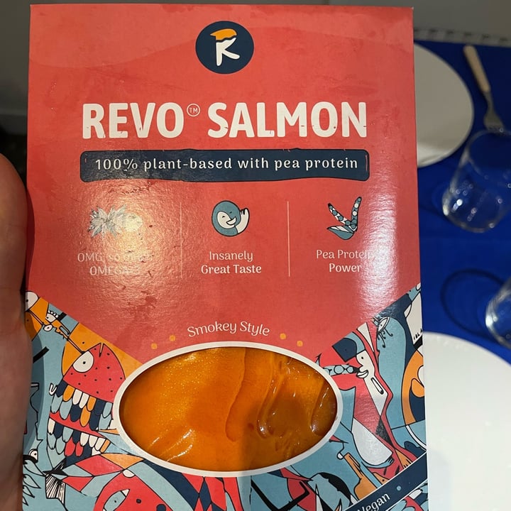 photo of Revo Foods Revo Salmon shared by @ilsoledautunno on  27 Nov 2022 - review