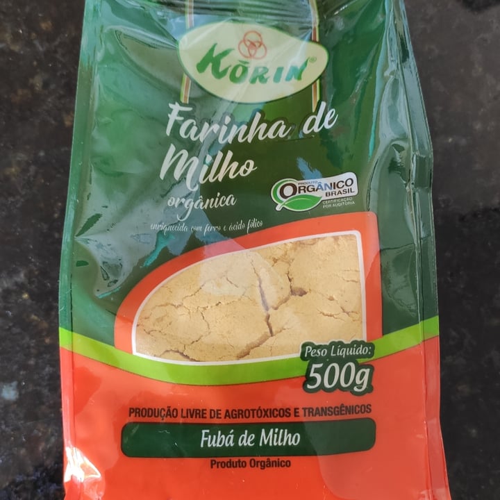 photo of Korin Farinha de milho shared by @aleazeredo on  15 Jun 2022 - review