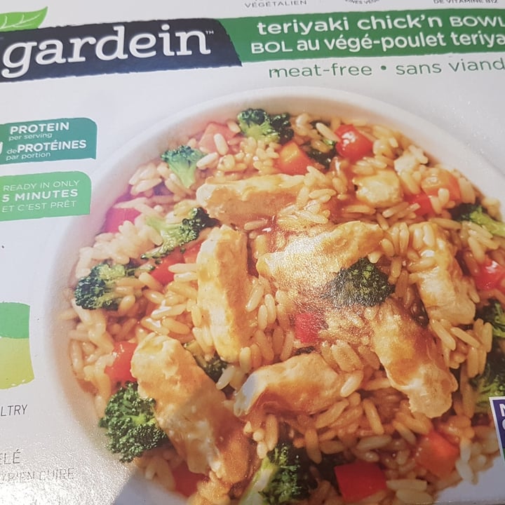 photo of Gardein Teriyaki Chick’n Bowl shared by @brilliantbarb on  17 Dec 2020 - review