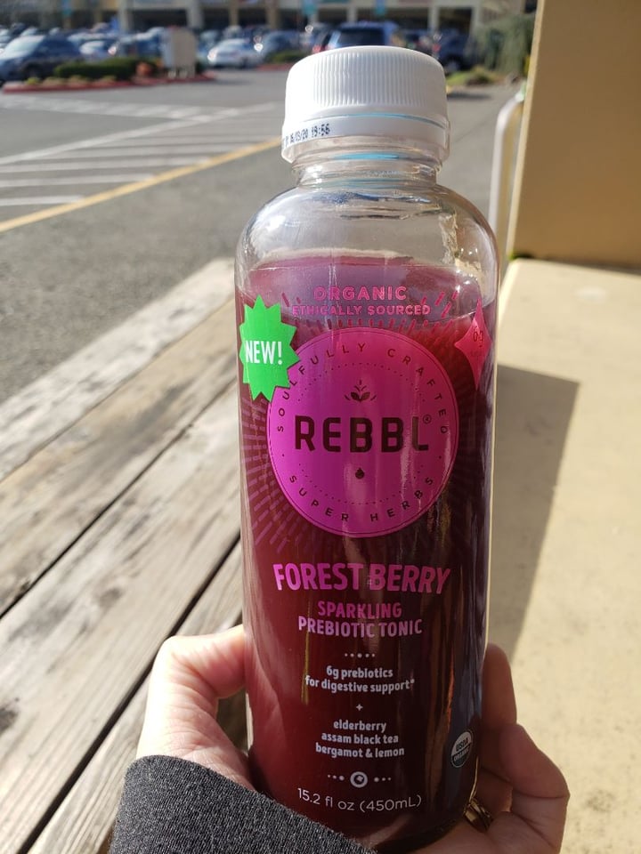 photo of REBBL Forest Berry Sparkling Probiotic shared by @dianakitsune on  23 Feb 2020 - review