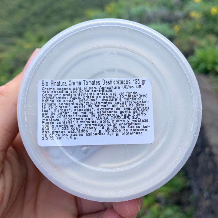 review photo of Rinatura Crema de Tomates Secos shared by @belenroca on 07 Mar 2021 - review