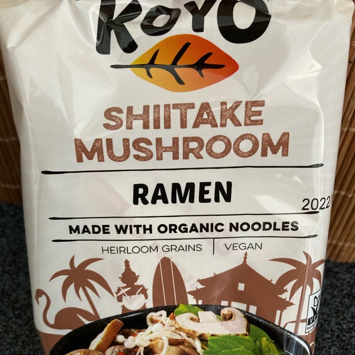 photo of Koyo Shiitake Mushroom Ramen shared by @veganpantrydotcom on  29 Aug 2022 - review