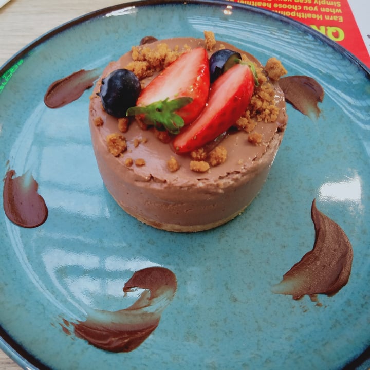 photo of Greendot PAYA LEBAR SQUARE Belgian Chocolate Cheesecake shared by @veganspicegirl on  04 Apr 2021 - review