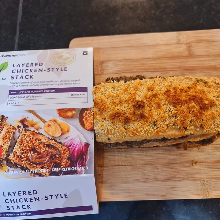 photo of Woolworths Food Layered Chicken-style Stack shared by @nandi86 on  18 Jan 2022 - review