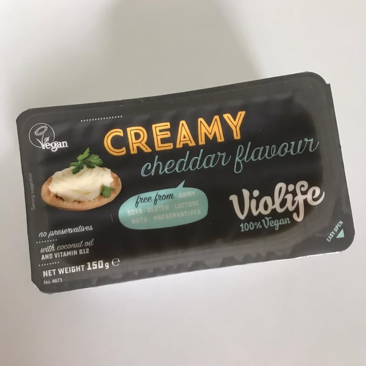 photo of Violife Creamy Cheddar Flavour shared by @likiminaj on  04 Dec 2020 - review