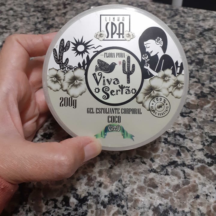 photo of Flora Pura Gel esfoliante corporal de Coco shared by @monicalima on  12 May 2022 - review