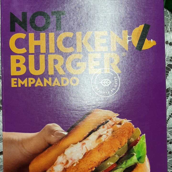 photo of NotCo Not Chicken Burger Empanado shared by @alinealbano on  02 May 2022 - review