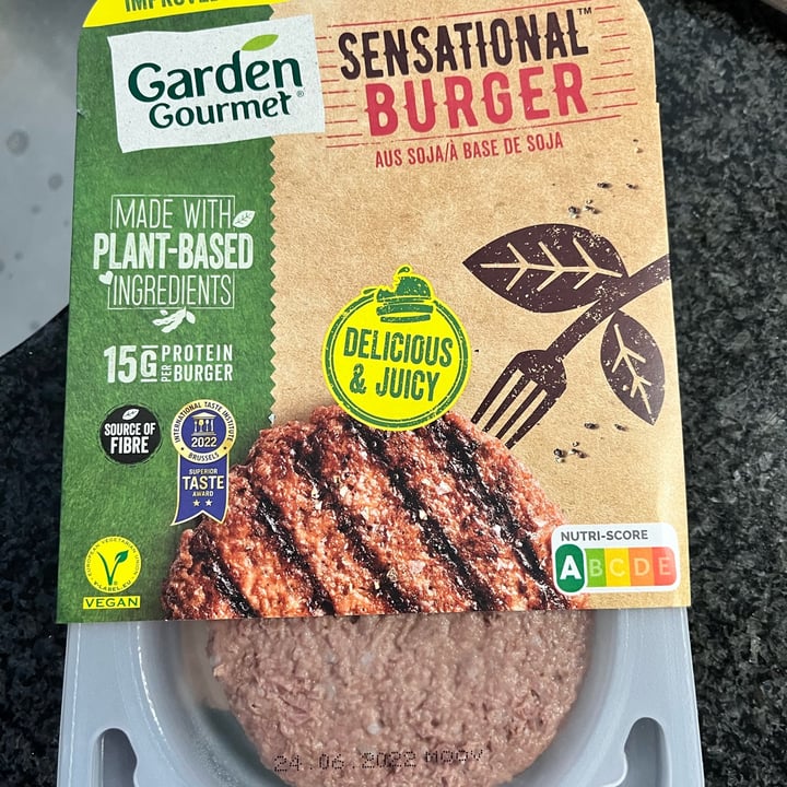 photo of Garden Gourmet Sensational Burger shared by @miland on  22 Jun 2022 - review
