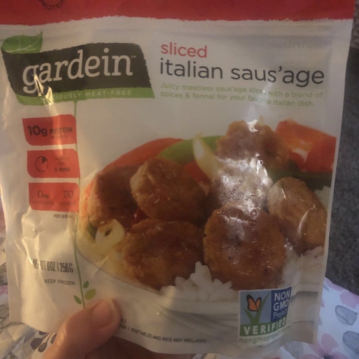 photo of Gardein Sliced Italian Saus’age shared by @jax0606 on  29 Jun 2021 - review
