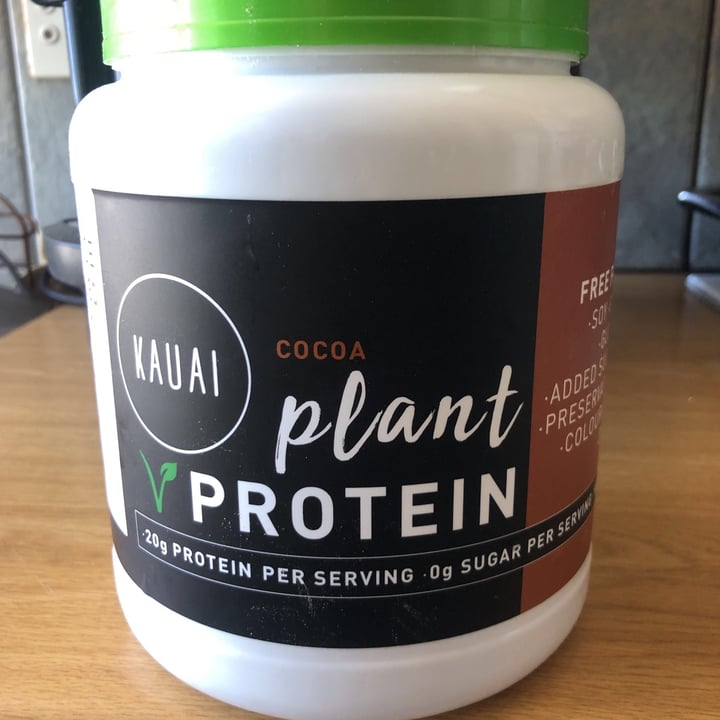 photo of Vegan Protein Plant Protein shared by @chantecrawford on  02 Jan 2021 - review