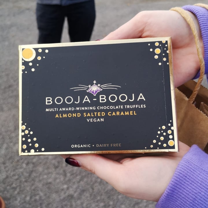 photo of Booja-Booja almond salted caramel chocolate truffles shared by @chupbailey on  22 Nov 2021 - review