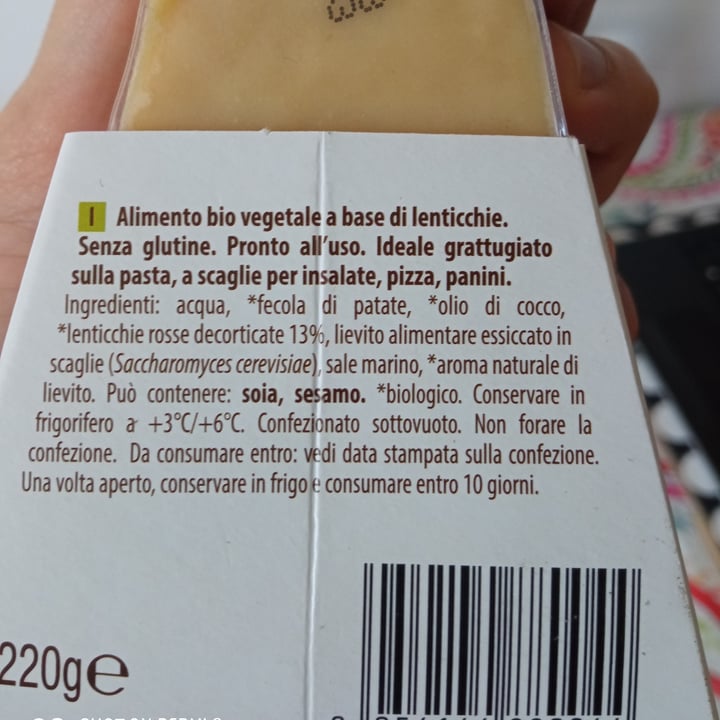review photo of Bio Vegeatal Grattaveg A Base Di Lenticchie shared by @ginagior on 19 Oct 2022 - review