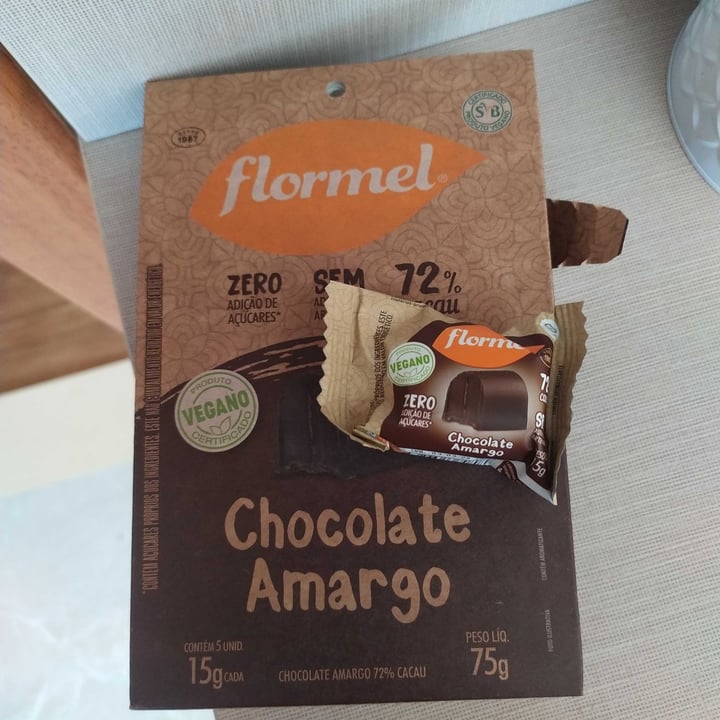 photo of Flormel Bombom Amargo Vegano flormel shared by @lalu84 on  29 May 2022 - review