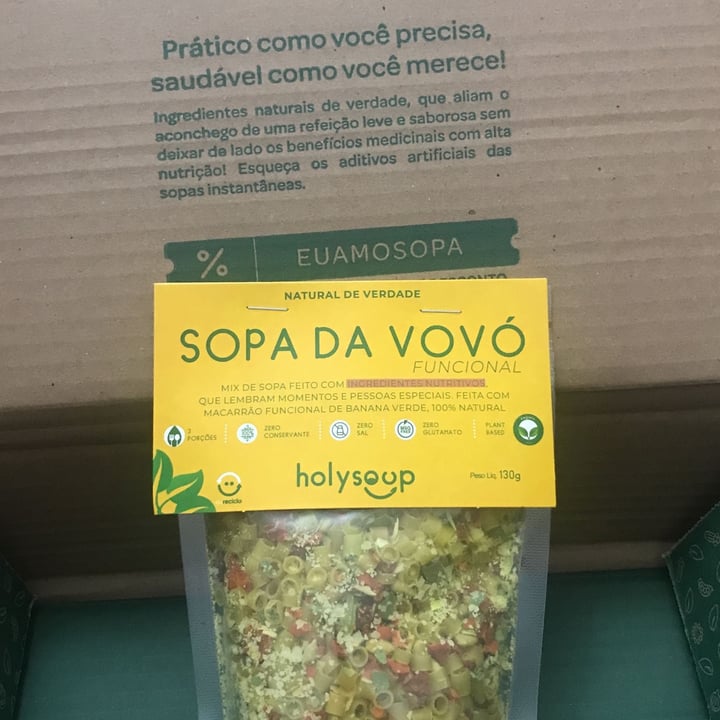 photo of holy soup Sopa Da Vovó shared by @marisagarcia on  23 Nov 2022 - review