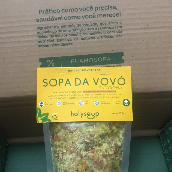review photo of holy soup Sopa Da Vovó shared by @marisagarcia on 23 Nov 2022 - review