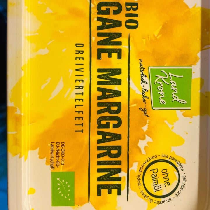 photo of Land Krone Vegane Margarine shared by @danizza on  05 Apr 2021 - review