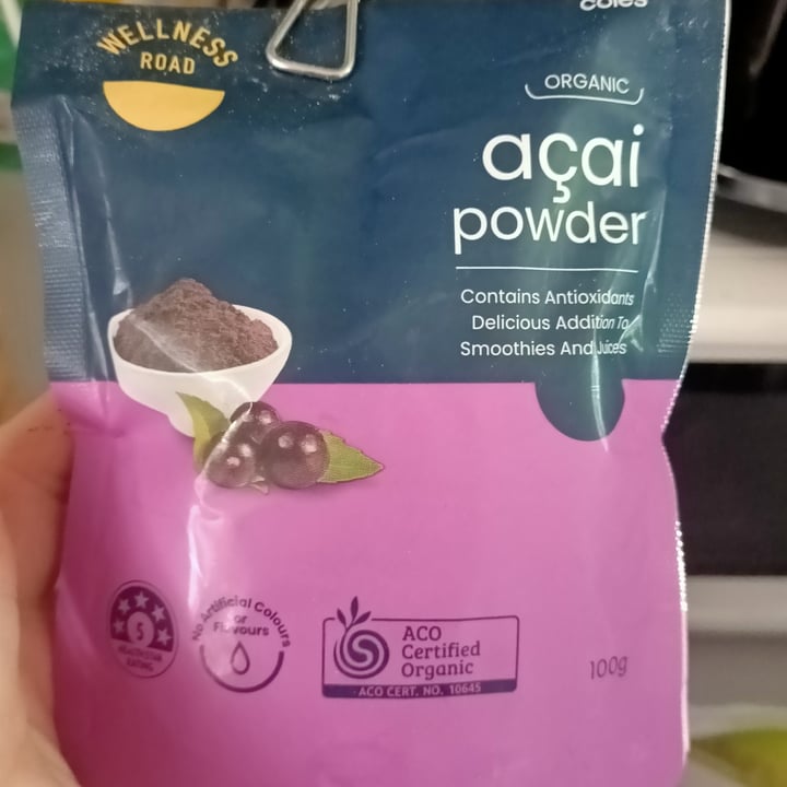 photo of Wellness road Acai powder shared by @melicrep on  12 Mar 2022 - review