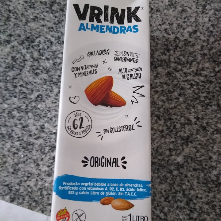 photo of Vrink Vrink Original de Almendra shared by @maracarolina on  29 Sep 2021 - review