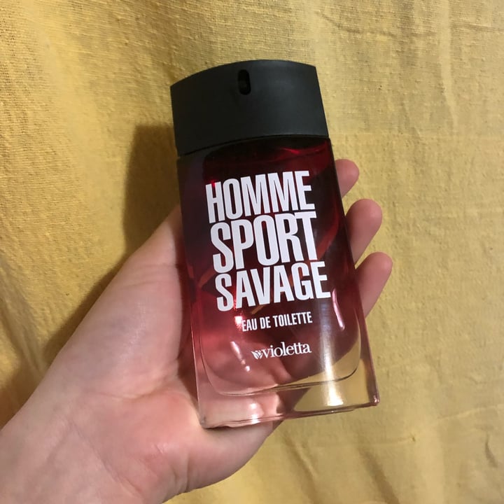 photo of Violetta cosméticos Perfume HOMME SPORT SAVAGE shared by @ldalmada on  03 Nov 2021 - review