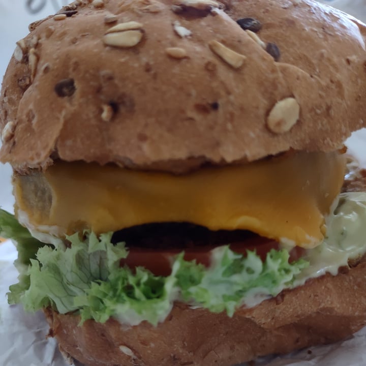 photo of Naughty Vegan Vegan Texas Burger shared by @paxvobus on  12 Jun 2022 - review