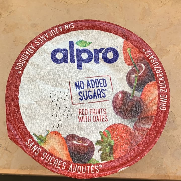photo of Alpro Red Fruits With Dates (No Added Sugars) shared by @jg89 on  18 Sep 2022 - review