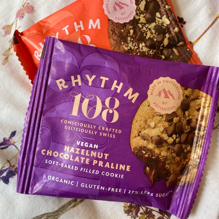 photo of Rhythm 108 Hazelnut chocolate praline soft-baked filled cookie shared by @katelouisepowell on  27 Jul 2022 - review