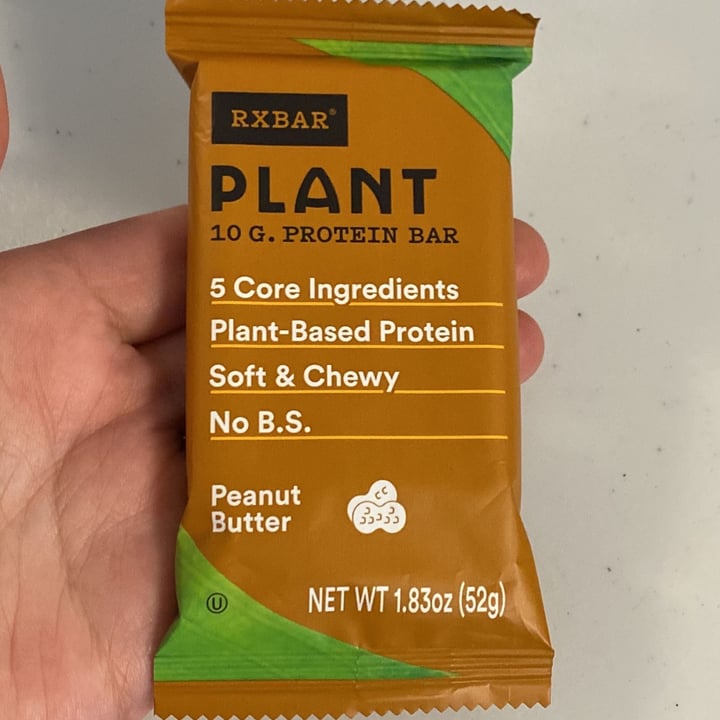 photo of RXBAR RX Bar Plant Peanut Butter shared by @regina- on  06 Mar 2022 - review