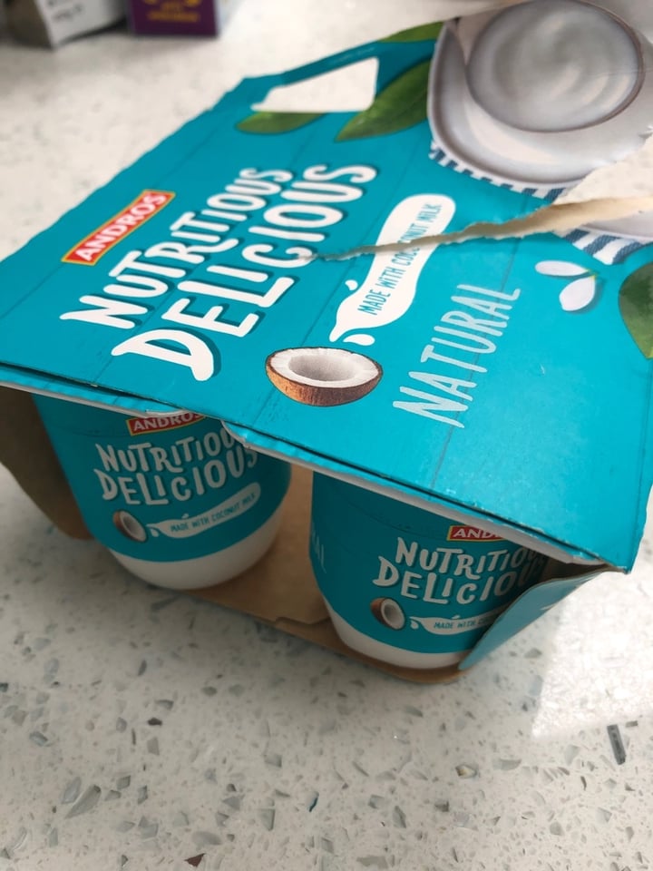 review photo of Andros Nutritious Delicious Natural Coconut Yoghurt shared by @renas on 02 Apr 2020 - review