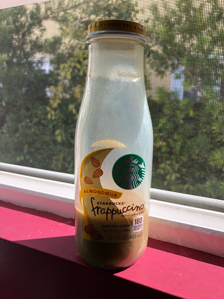 photo of Starbucks Starbucks Almond Milk Vanilla Frappuccino shared by @emilywass on  20 Mar 2019 - review