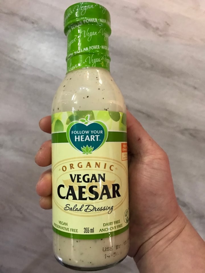 photo of Follow your Heart Caesar Salad Dressing shared by @kentros4urus on  01 Mar 2020 - review