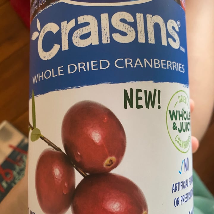photo of Ocean Spray Craisins whole dried cranberries shared by @abillionloves on  31 Aug 2021 - review