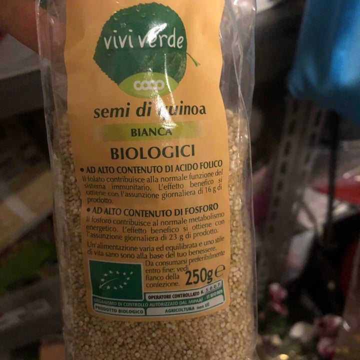 photo of Vivi Verde Coop Semi di quinoa shared by @andreasic on  20 Dec 2021 - review