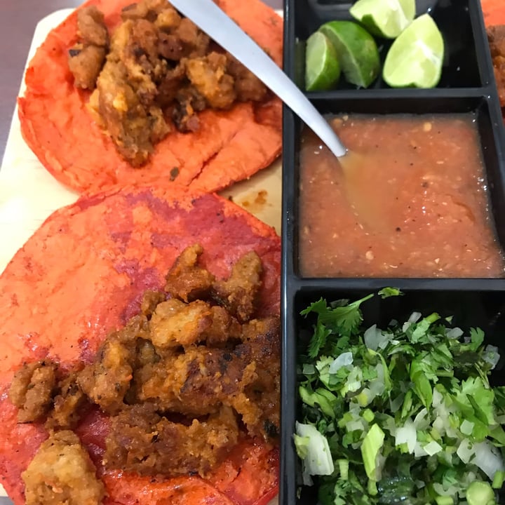 photo of Indigo - Comida vegana y vegetariana Tacos de Chicharrón shared by @jesuscarrillo on  04 Sep 2022 - review