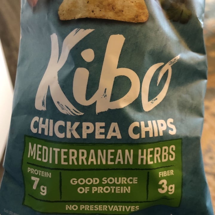 photo of Kibo Mediterranean Herb Chickpea Chips shared by @yumi on  12 Nov 2021 - review