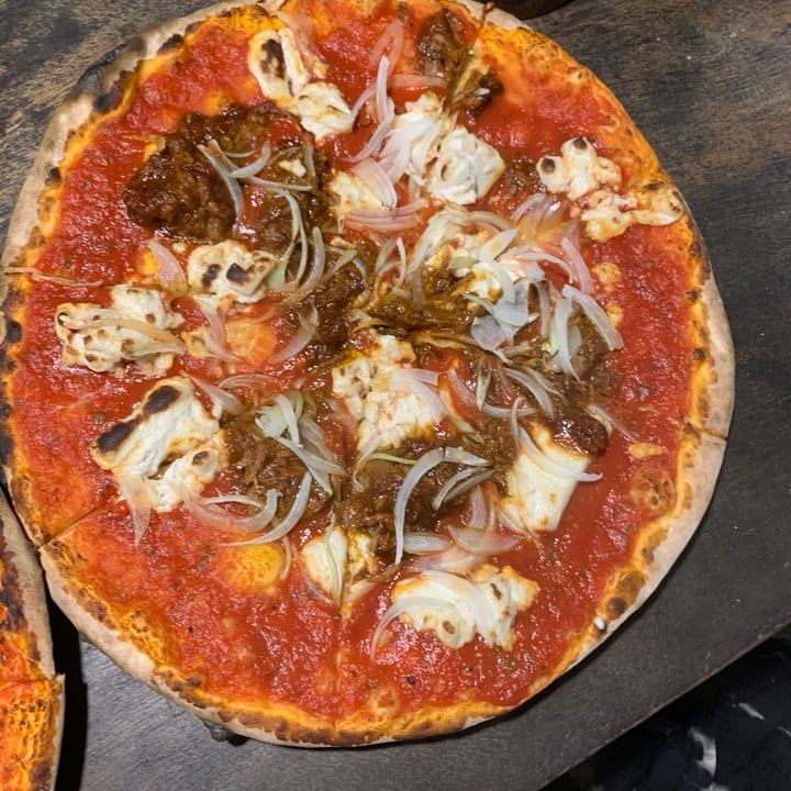 review photo of Bella Pizza Ubud BBQ Jackfruit Pizza shared by @sunrise on 11 Jun 2022 - review