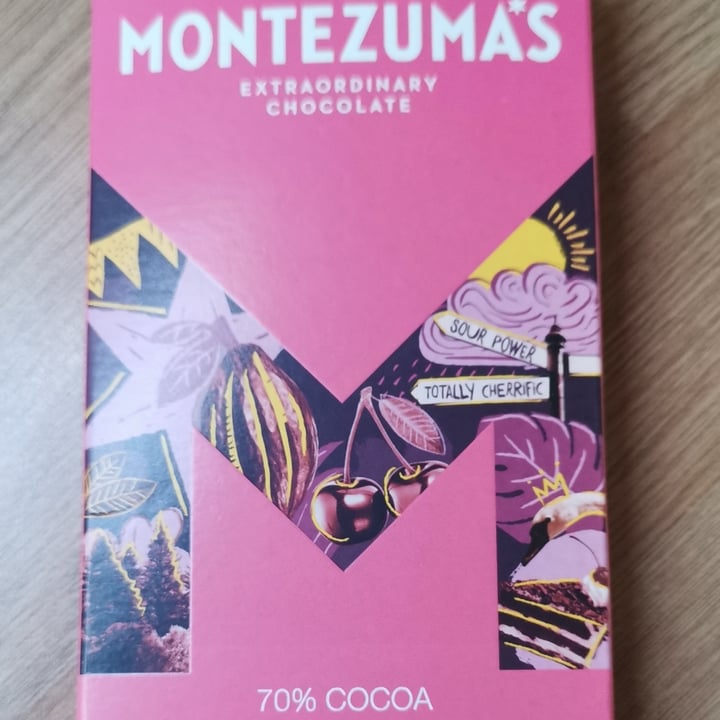 photo of Montezuma's Black Forest - 70% Cocoa Cherry Dark Chocolate shared by @marieco on  01 Apr 2022 - review