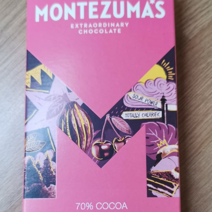 review photo of Montezuma's Black Forest - 70% Cocoa Cherry Dark Chocolate shared by @marieco on 01 Apr 2022 - review