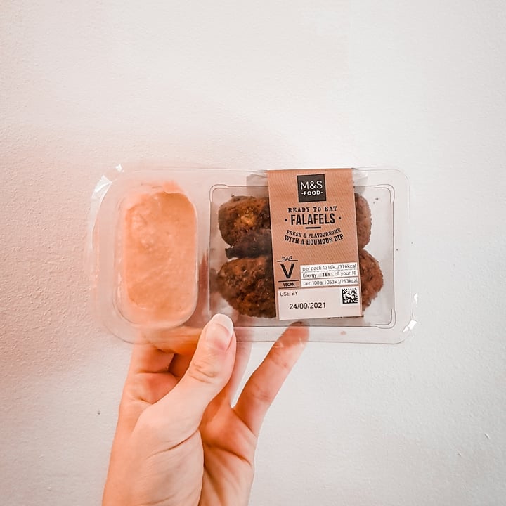 review photo of Marks & Spencer Food (M&S) Falafel shared by @brinasan on 01 Oct 2021 - review