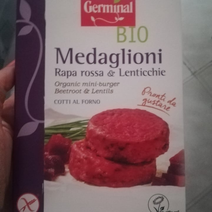 review photo of Germinal Bio Medaglioni Di Rapa Rossa E Lenticchie shared by @yummy-muffin on 17 Jul 2021 - review