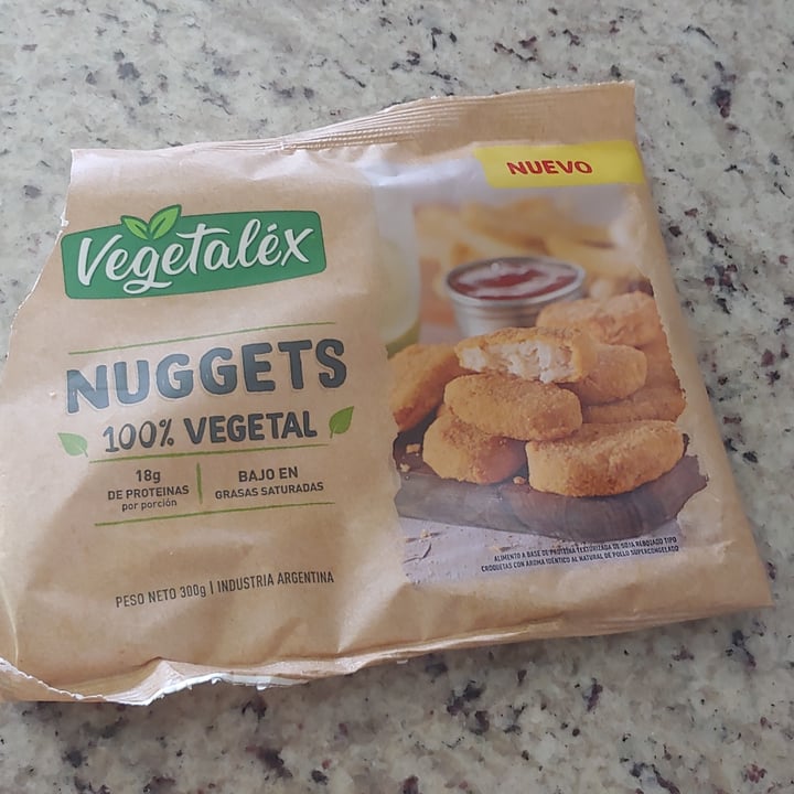 photo of Vegetalex Nuggets 100% vegetal shared by @lucis on  28 Dec 2021 - review