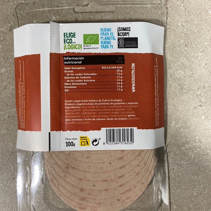 review photo of Ecocesta Lonchi Vegan Estilo Italiano shared by @krawel on 23 Dec 2021 - review