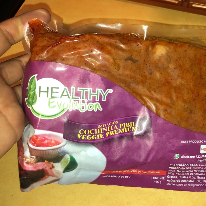 photo of Healthy Evolution Cochinita Pibil Veggie shared by @alinerequena on  22 Dec 2021 - review