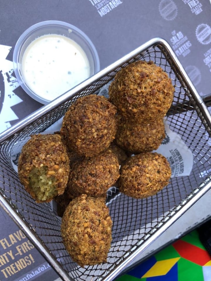 review photo of Operation Falafel Stuffed Falafels shared by @sharoneshmade on 28 Jan 2020 - review