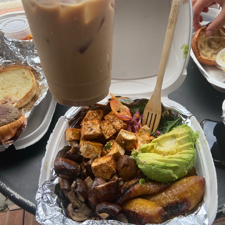 review photo of Wild Rabbit Bistro The PowerHouse Plate with Chai Tea Latte shared by @soulfulsab on 20 May 2020 - review