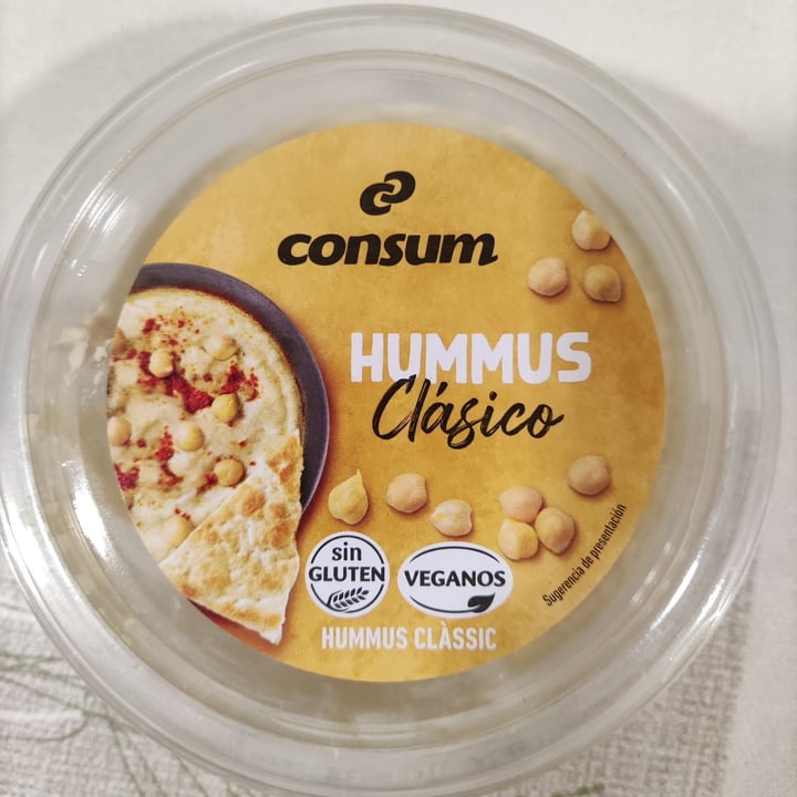 photo of Consum Hummus Clásico shared by @kitsune85 on  24 Nov 2022 - review