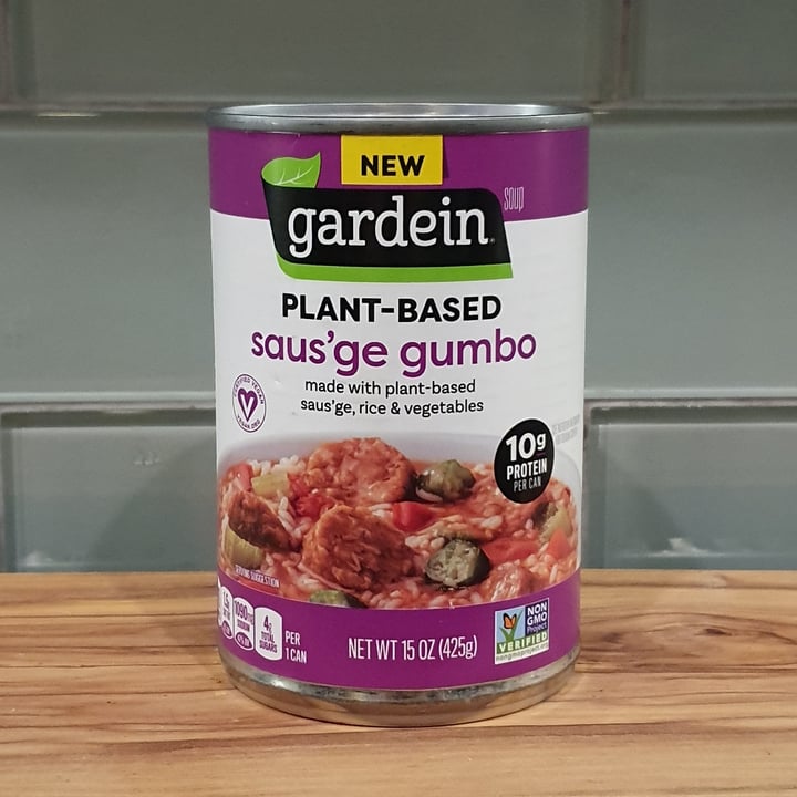 photo of Gardein Saus’ge Gumbo shared by @anistavrou on  16 Oct 2020 - review