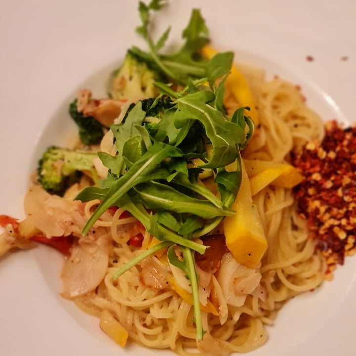 photo of Marché Mövenpick 313@Somerset Vegetable Aglio olio [VEGANIZED] shared by @tnahar on  07 Mar 2021 - review