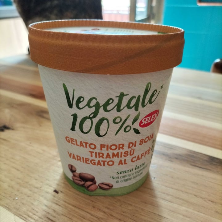 photo of Vegetale 100% Selex Gelato Fior Di Soia Tiramisù Variegato Al Caffe shared by @fenicotterorosa on  28 Apr 2022 - review