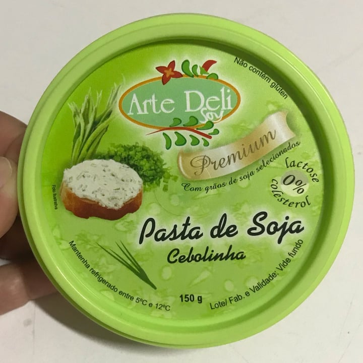 photo of Arte Deli Soy pasta de soja cebolinha shared by @evelinlima on  11 Oct 2022 - review