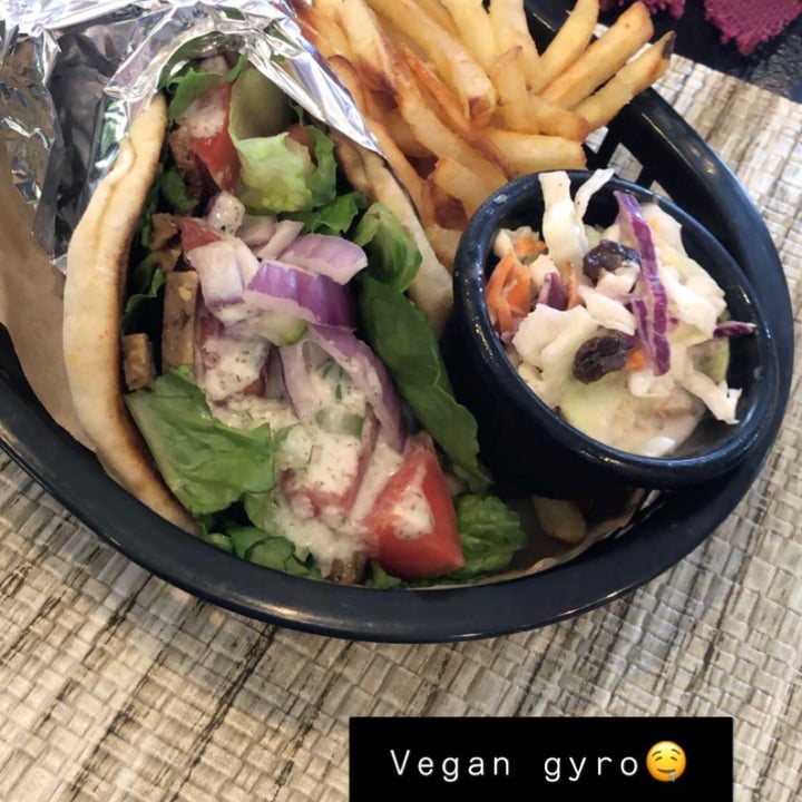 photo of The Green Table Vegan Gyro shared by @michaelaplantzzer on  27 Apr 2020 - review